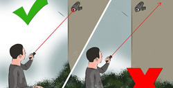 Un puntatore laser danneggerà una telecamera di sicurezza?
